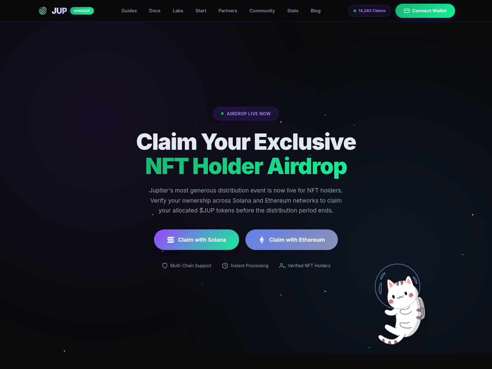 Screenshot of jup-receive.live