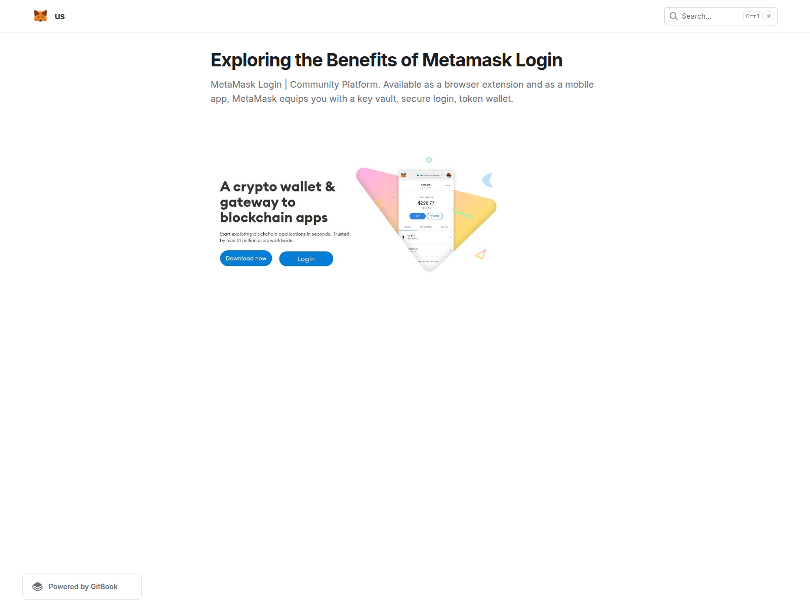 Screenshot of metamszklogii.gitbook.io