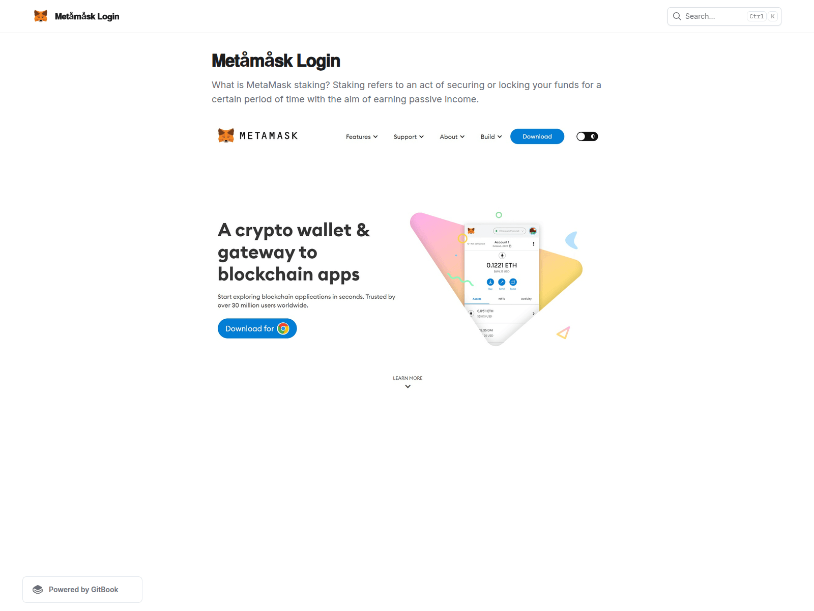 Screenshot of mtamassk-walllat.gitbook.io