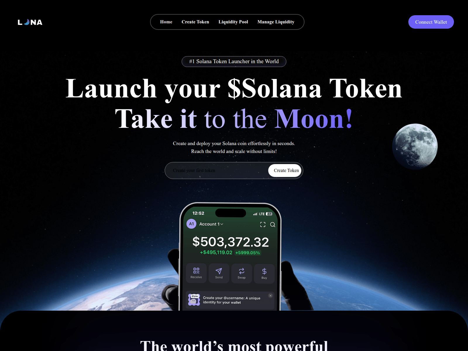 Screenshot of luna.sol-universe.cc