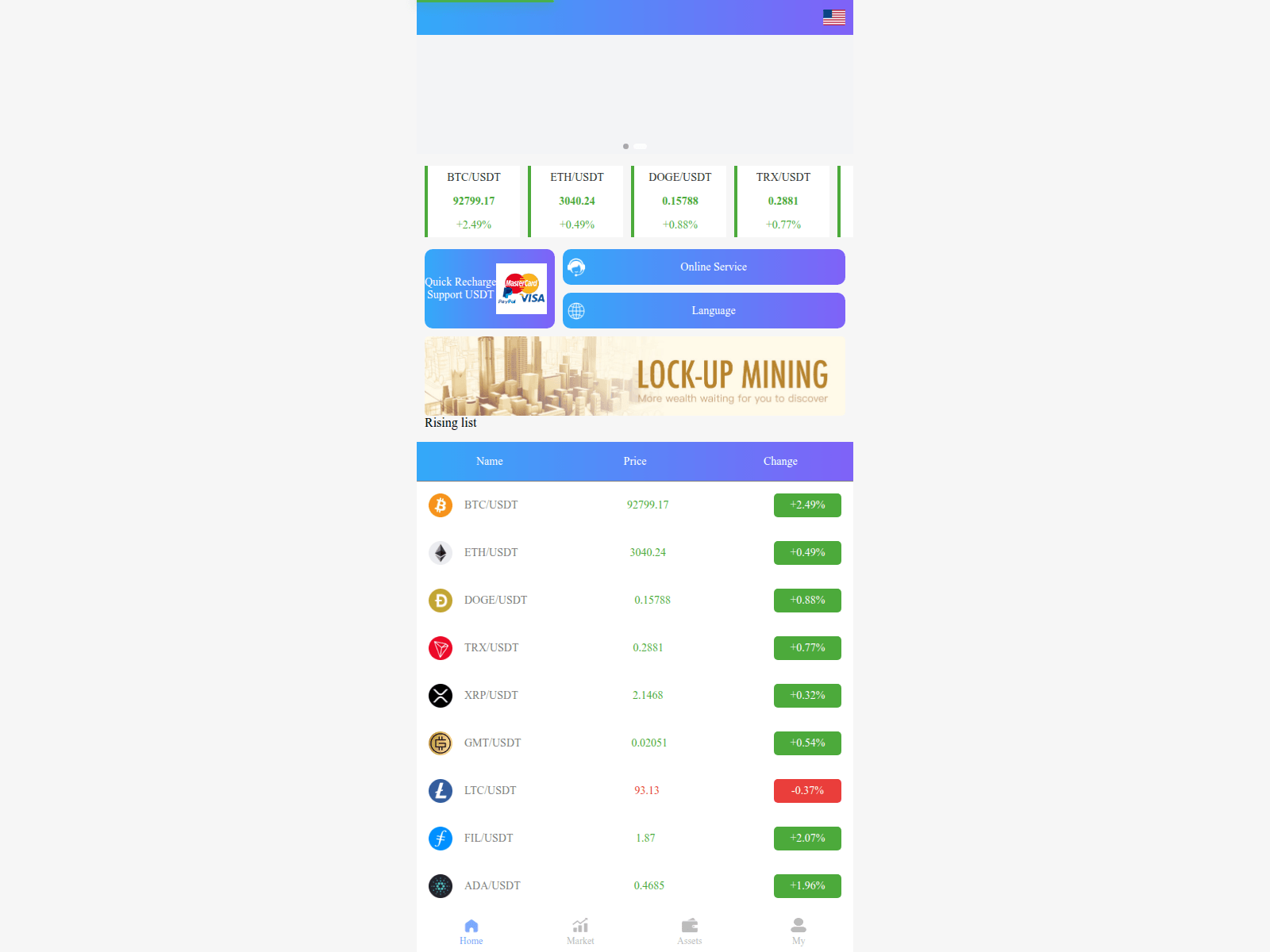 Screenshot of usdcto.com