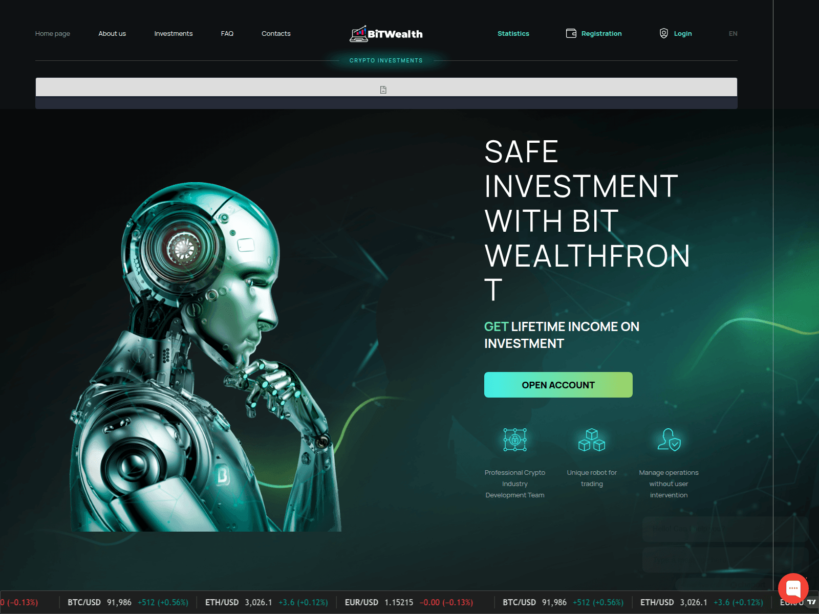 Screenshot of en.bitwealthfrontz.com