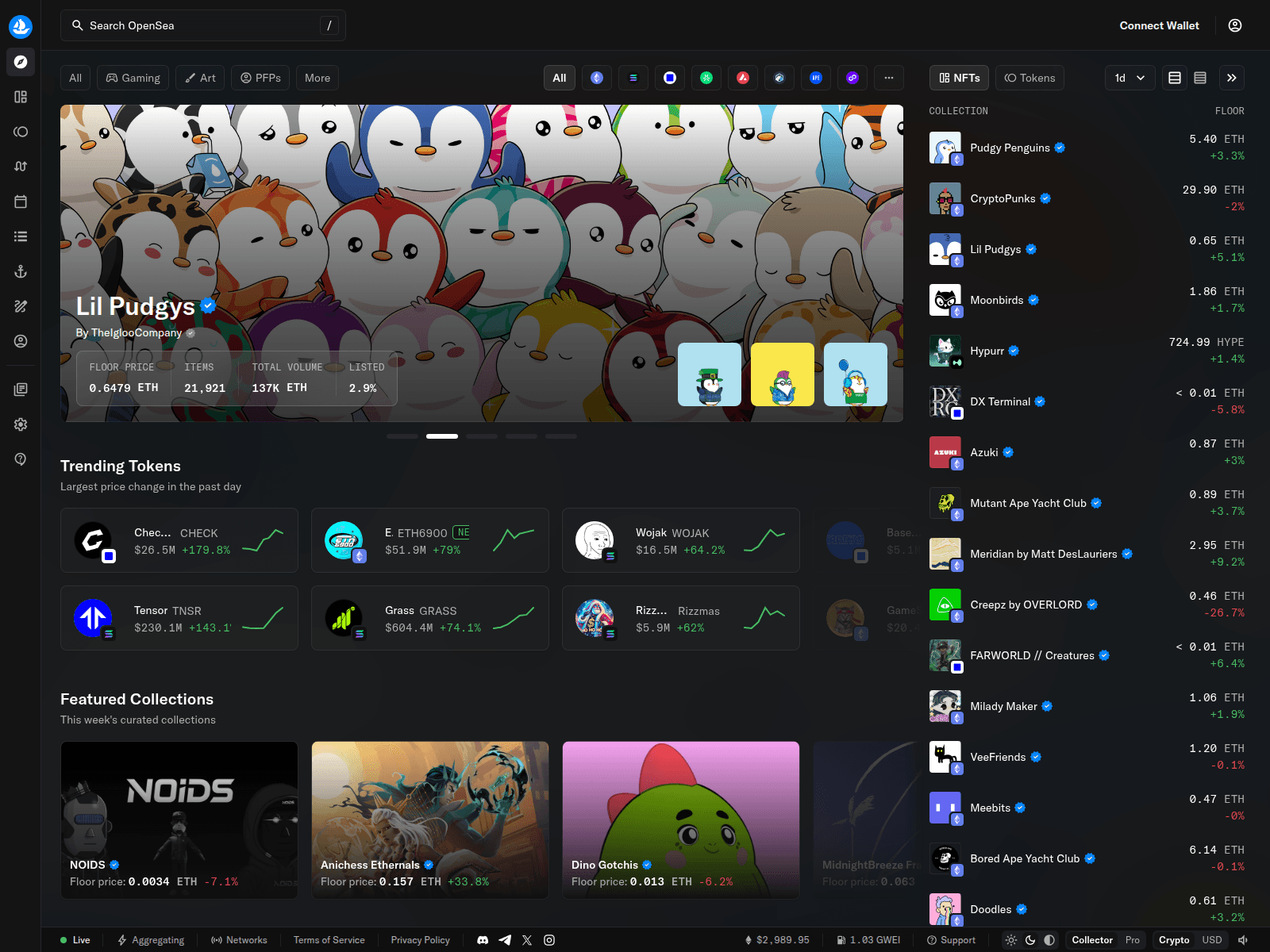 Screenshot of pepsi-collections.com
