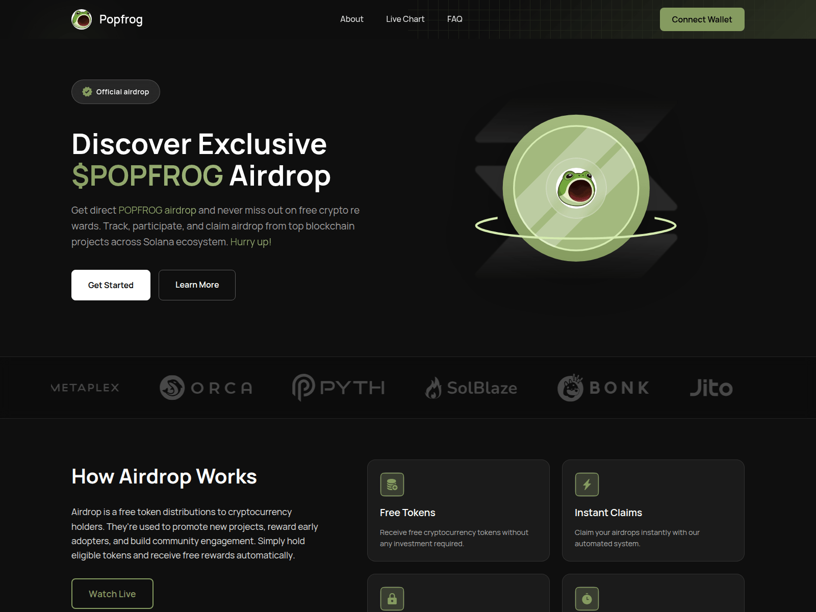 Screenshot of popfroghot.xyz