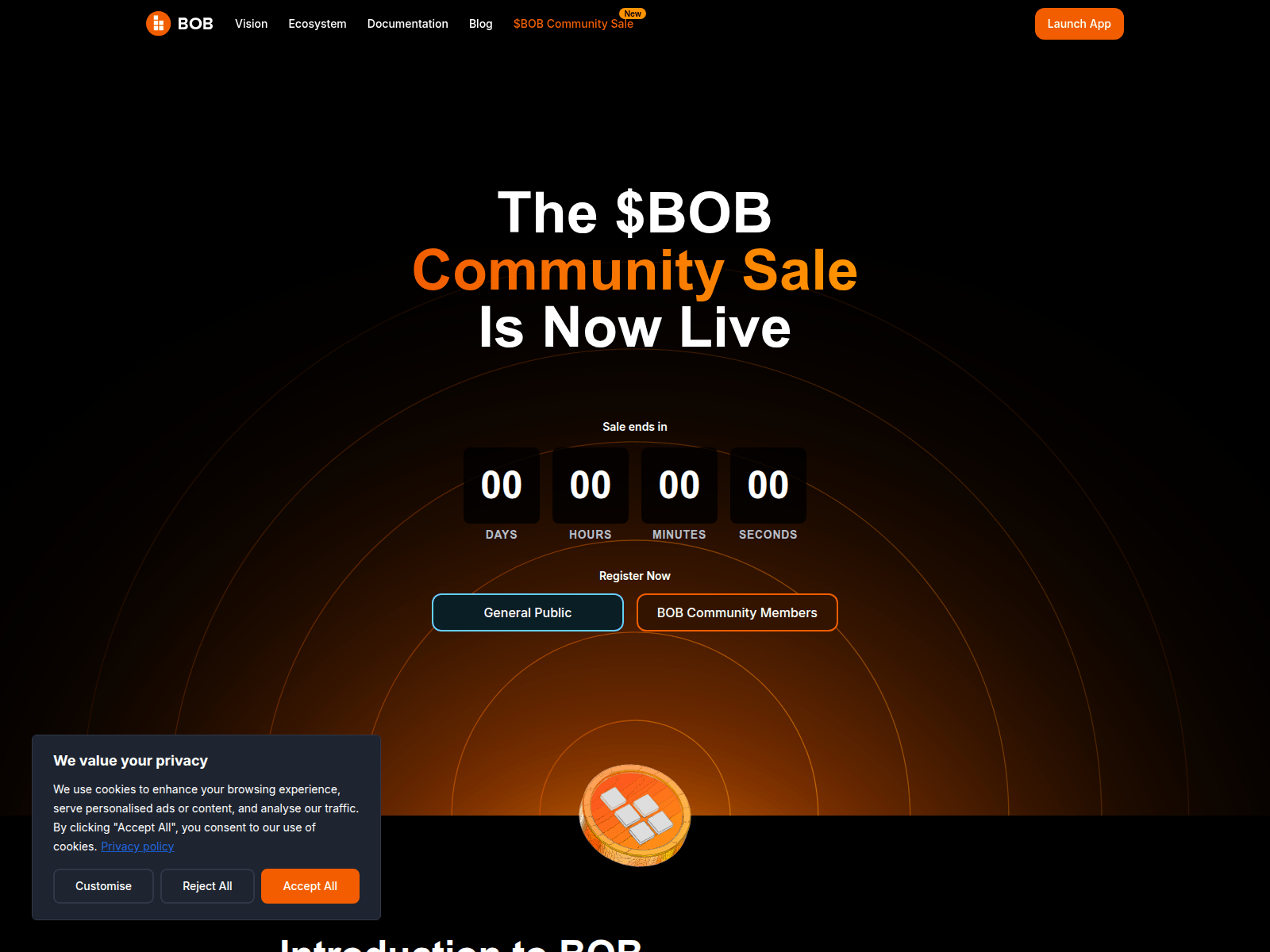 Screenshot of gobob-sale.com