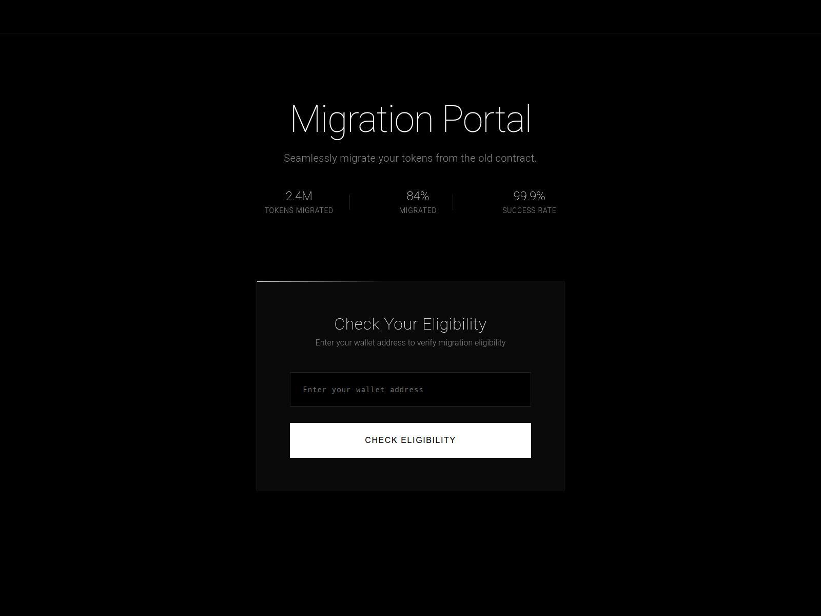 Screenshot of newtokenportal.com