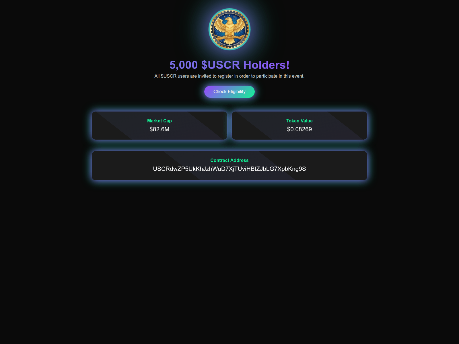 Screenshot of uscreserve.io