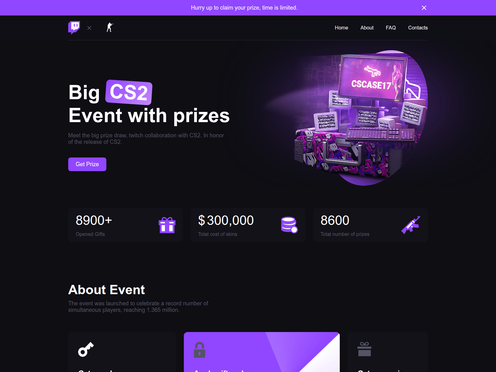 Screenshot of oneloot.icu