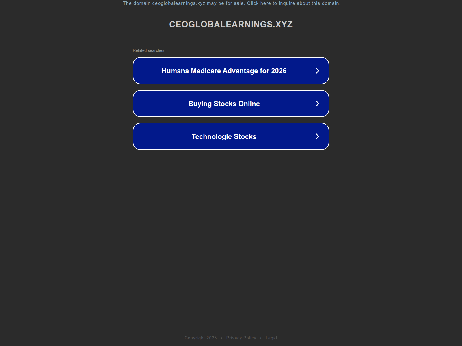 Screenshot of ceoglobalearnings.xyz