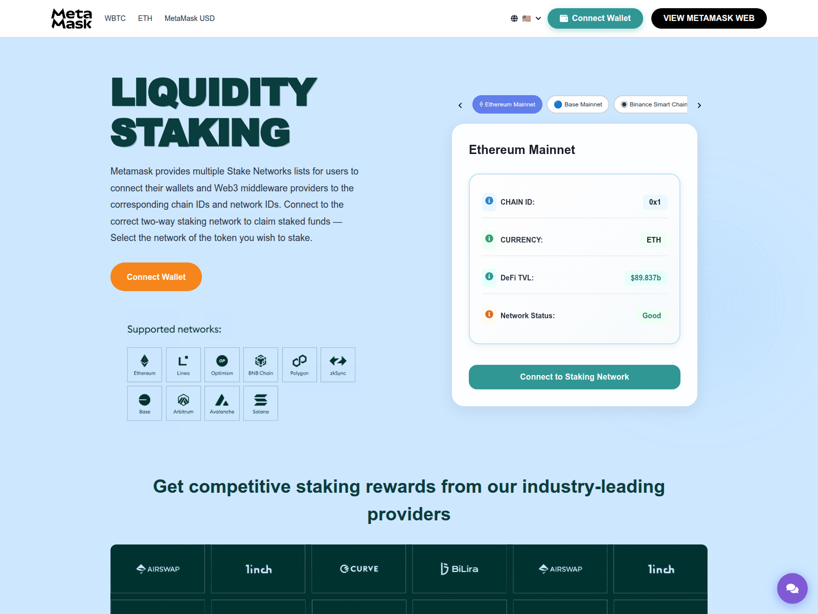 Screenshot of metamask-liquiditystaking.com