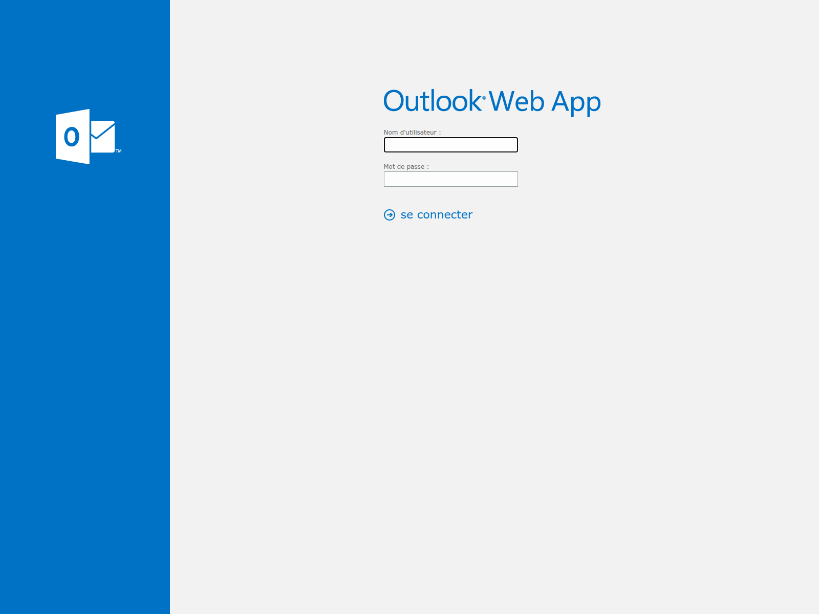 Screenshot of owa.sarbacame.com