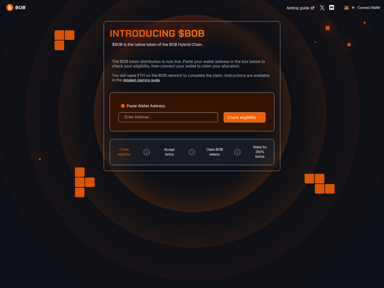 Screenshot of gobobclaim.com