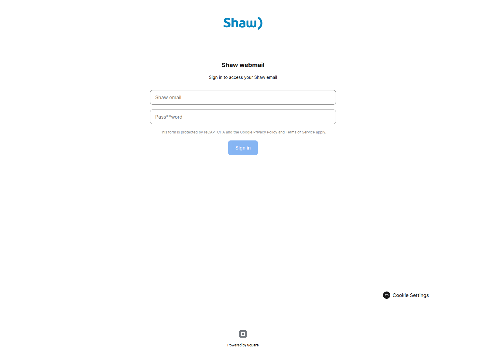 Screenshot of shaw-101828.square.site