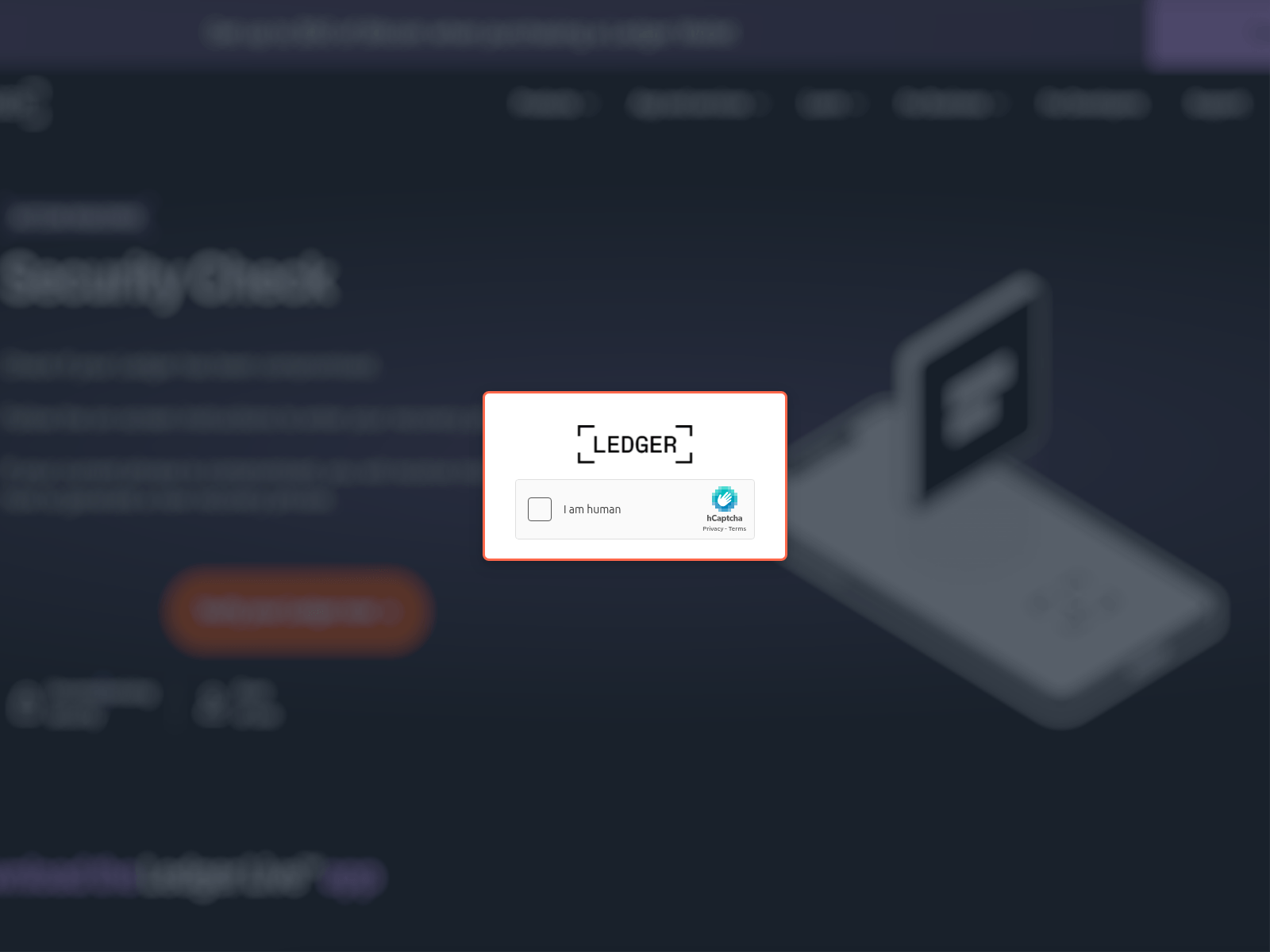 Screenshot of portal-signer-ledger.com