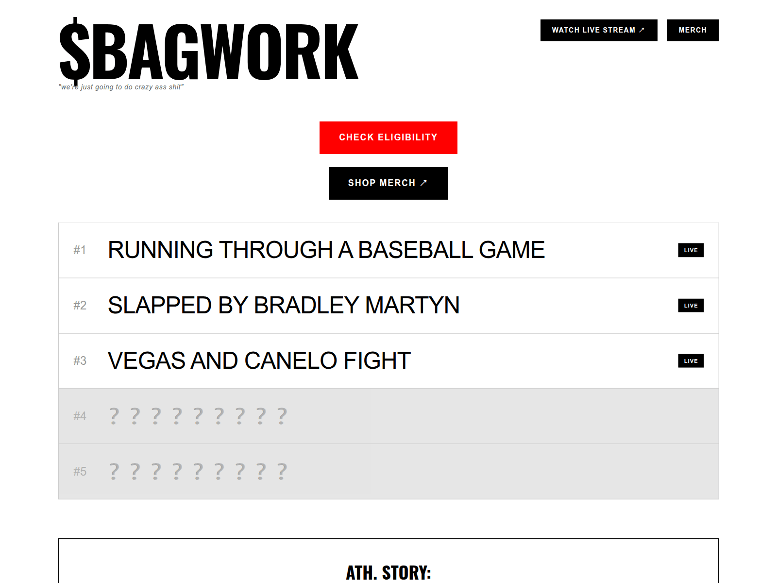 Screenshot of bagworkofsol.com