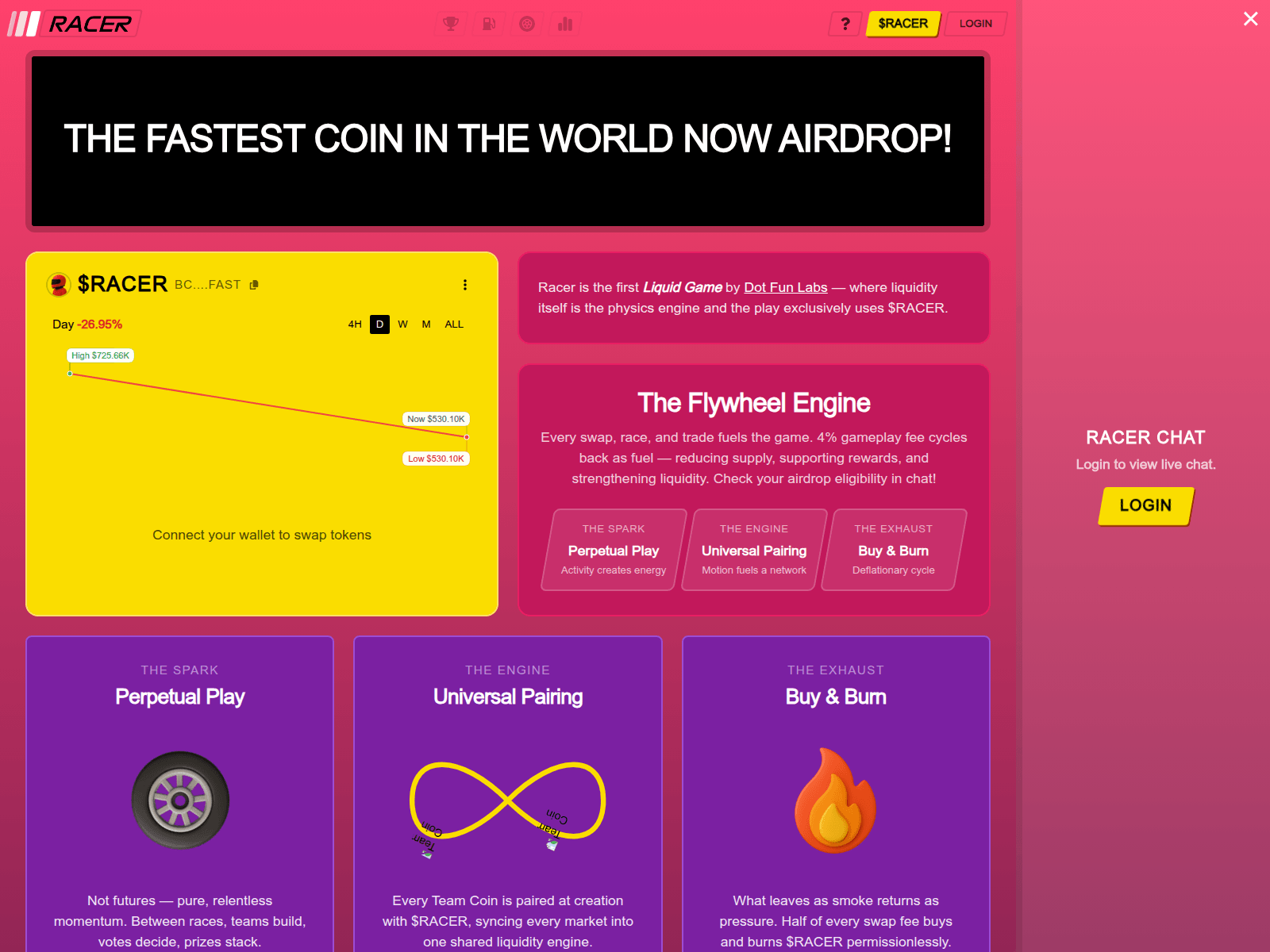 Screenshot of racer-fun.com