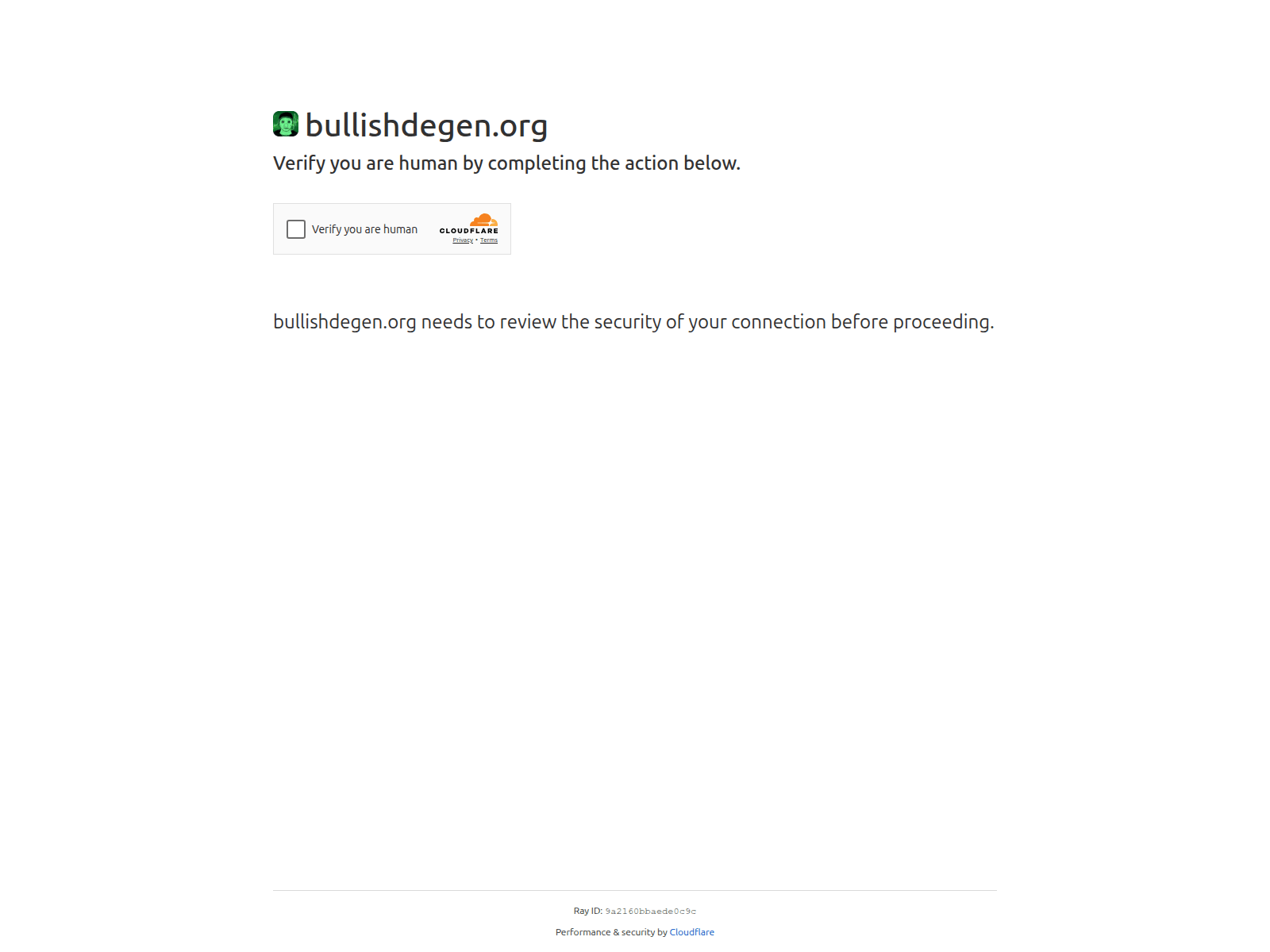 Screenshot of bullishdegen.org