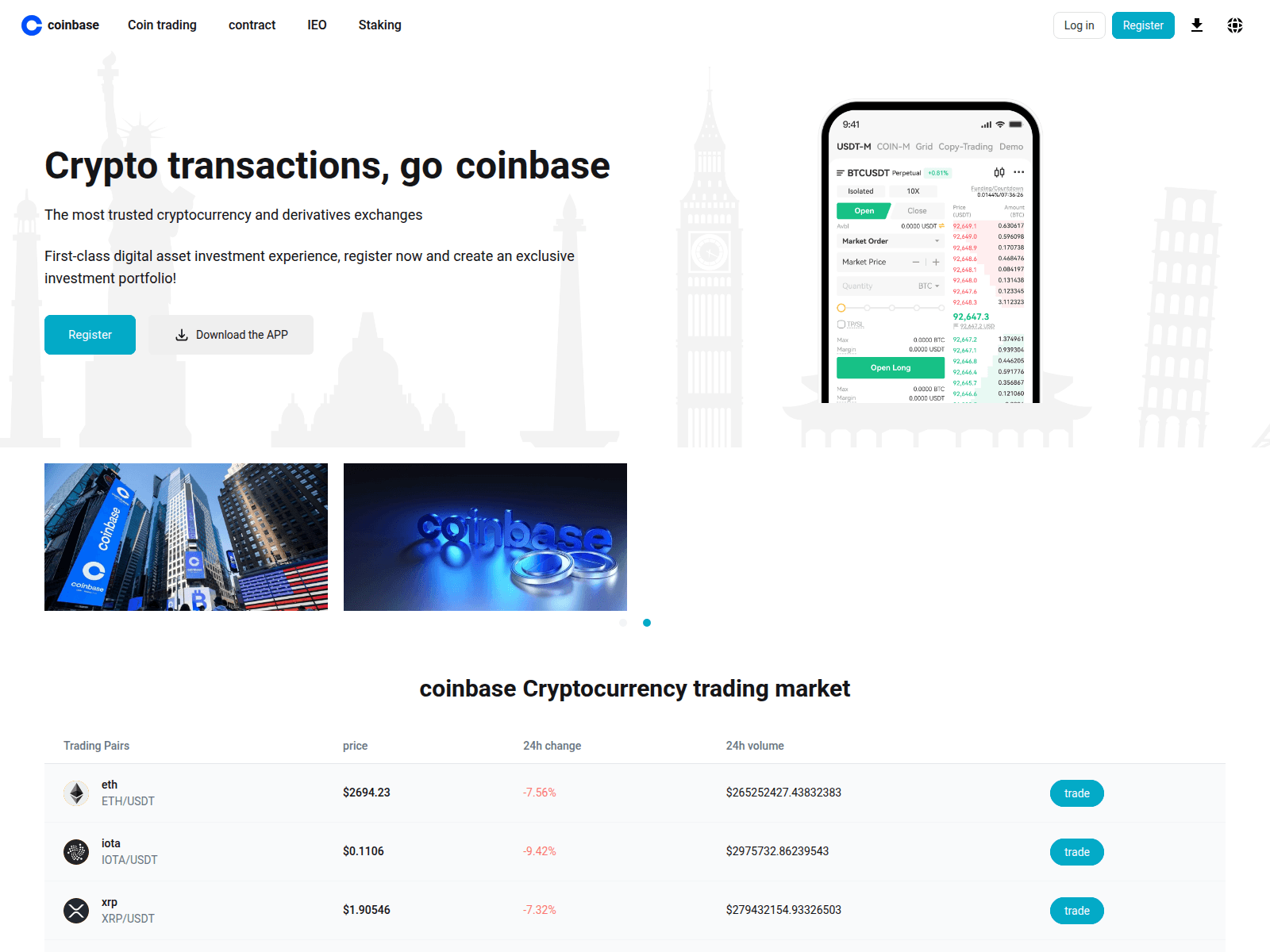 Screenshot of coinbaseai.one
