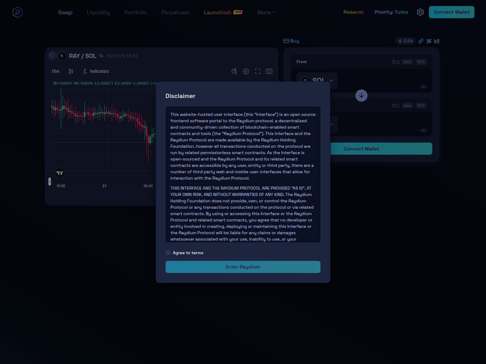 Screenshot of raydiat.org