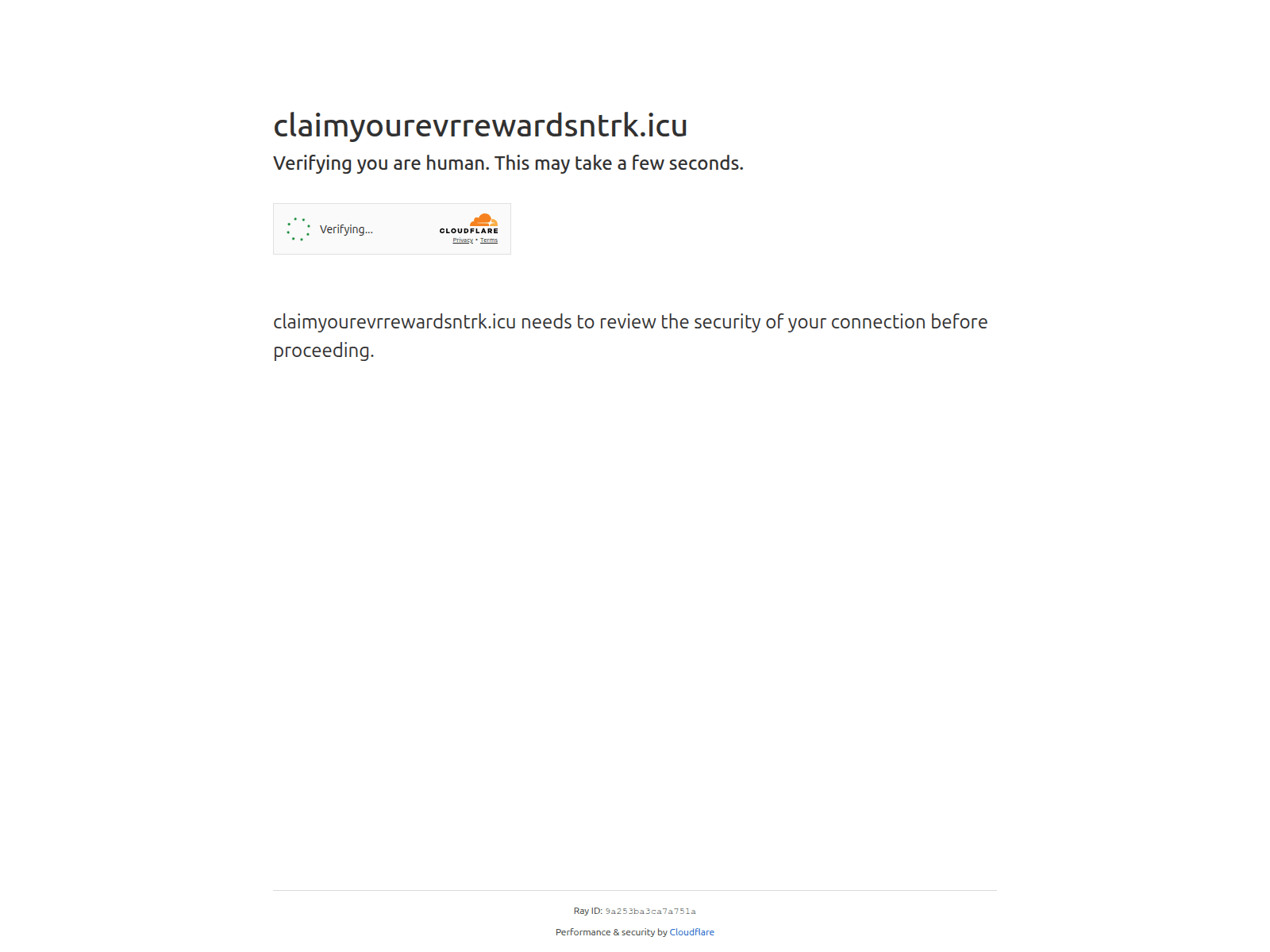 Screenshot of claimyourevrrewardsntrk.icu