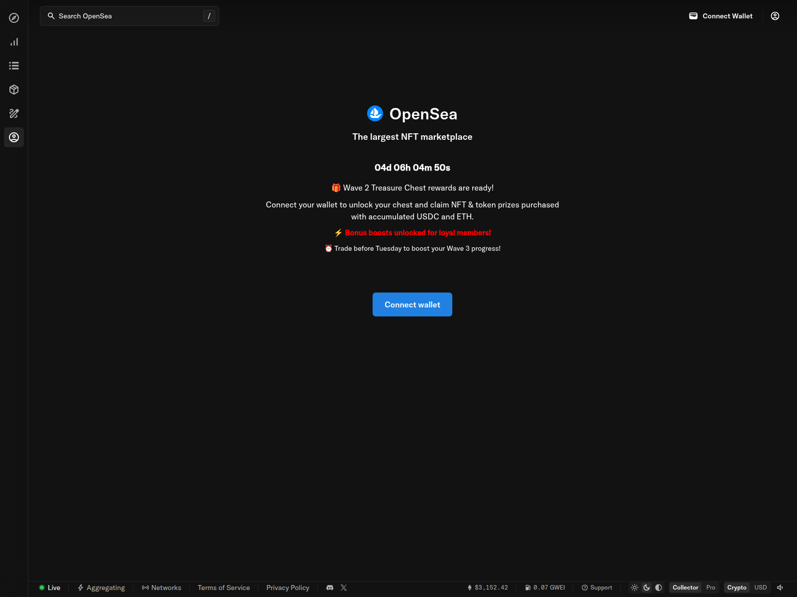 Screenshot of opensea-team.app