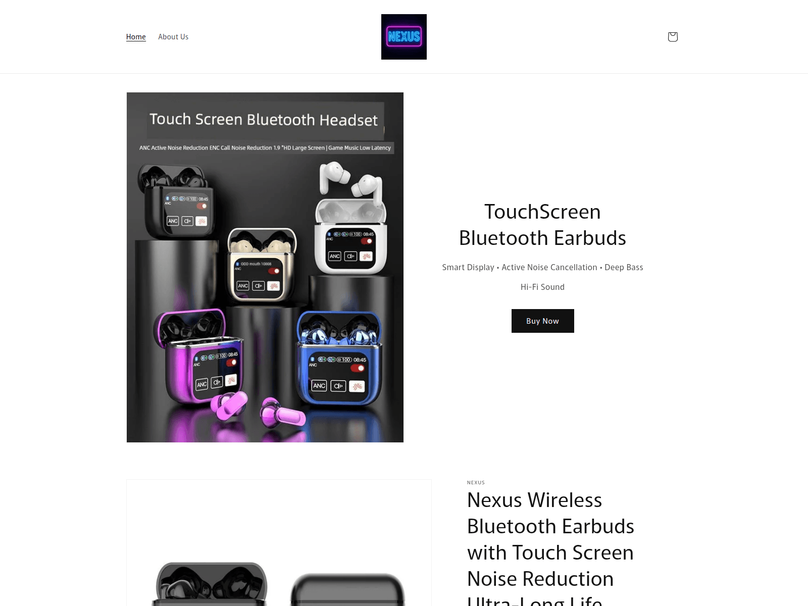 Screenshot of nexus77.store