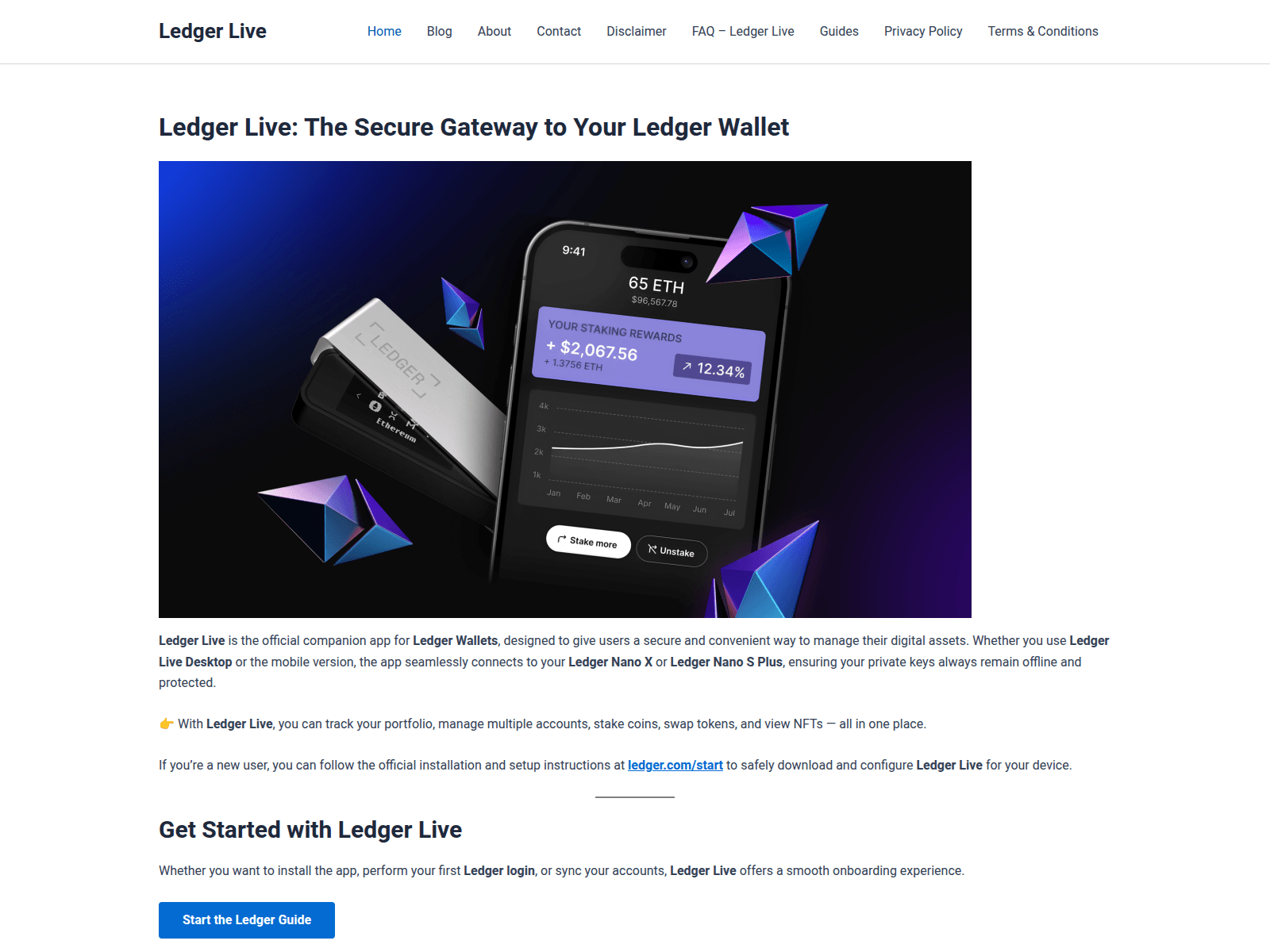 Screenshot of app-wallet-ledger.live