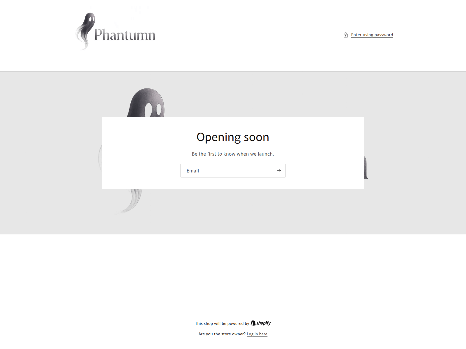 Screenshot of phantumn.com