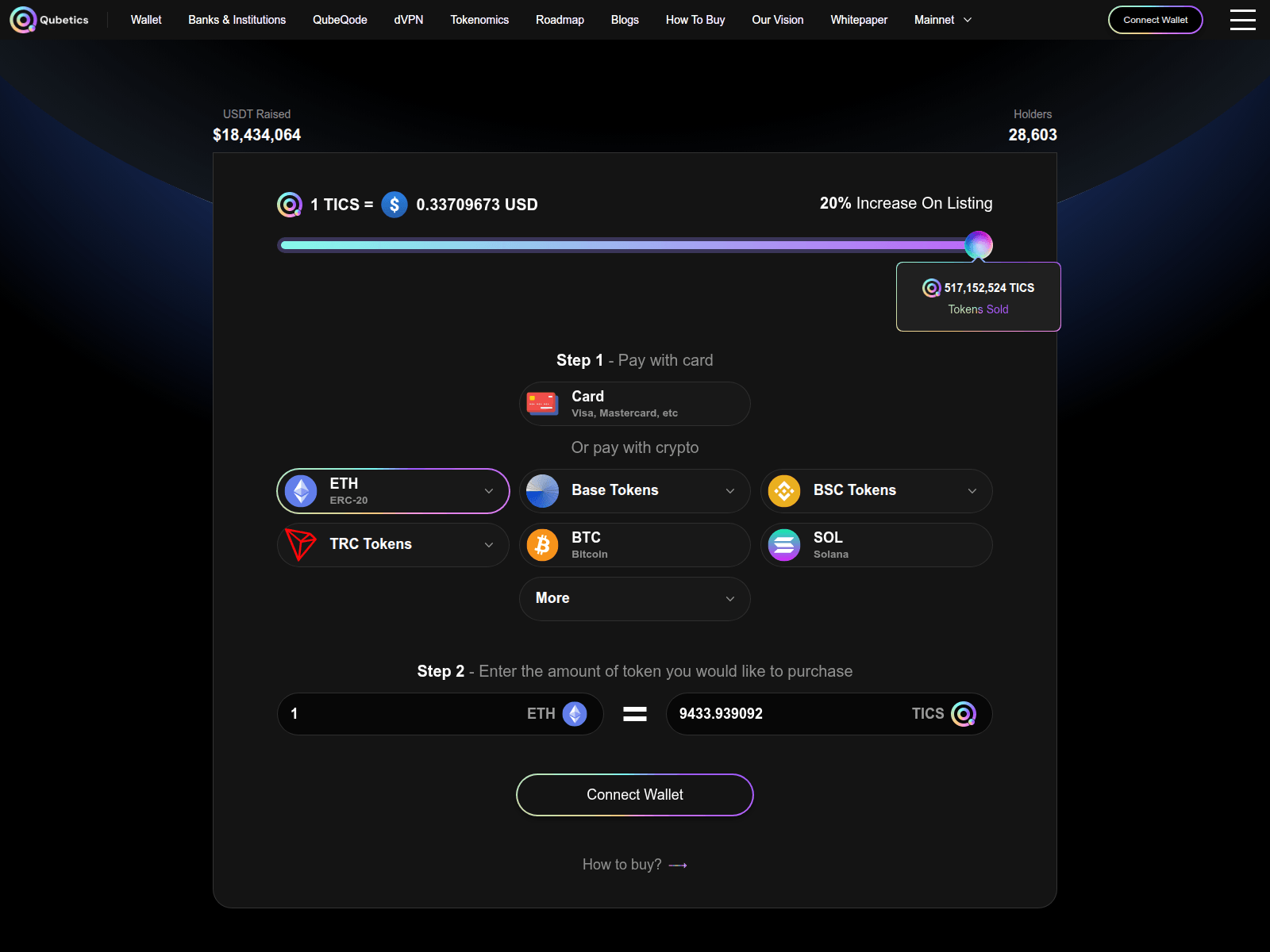 Screenshot of qubeticss.info