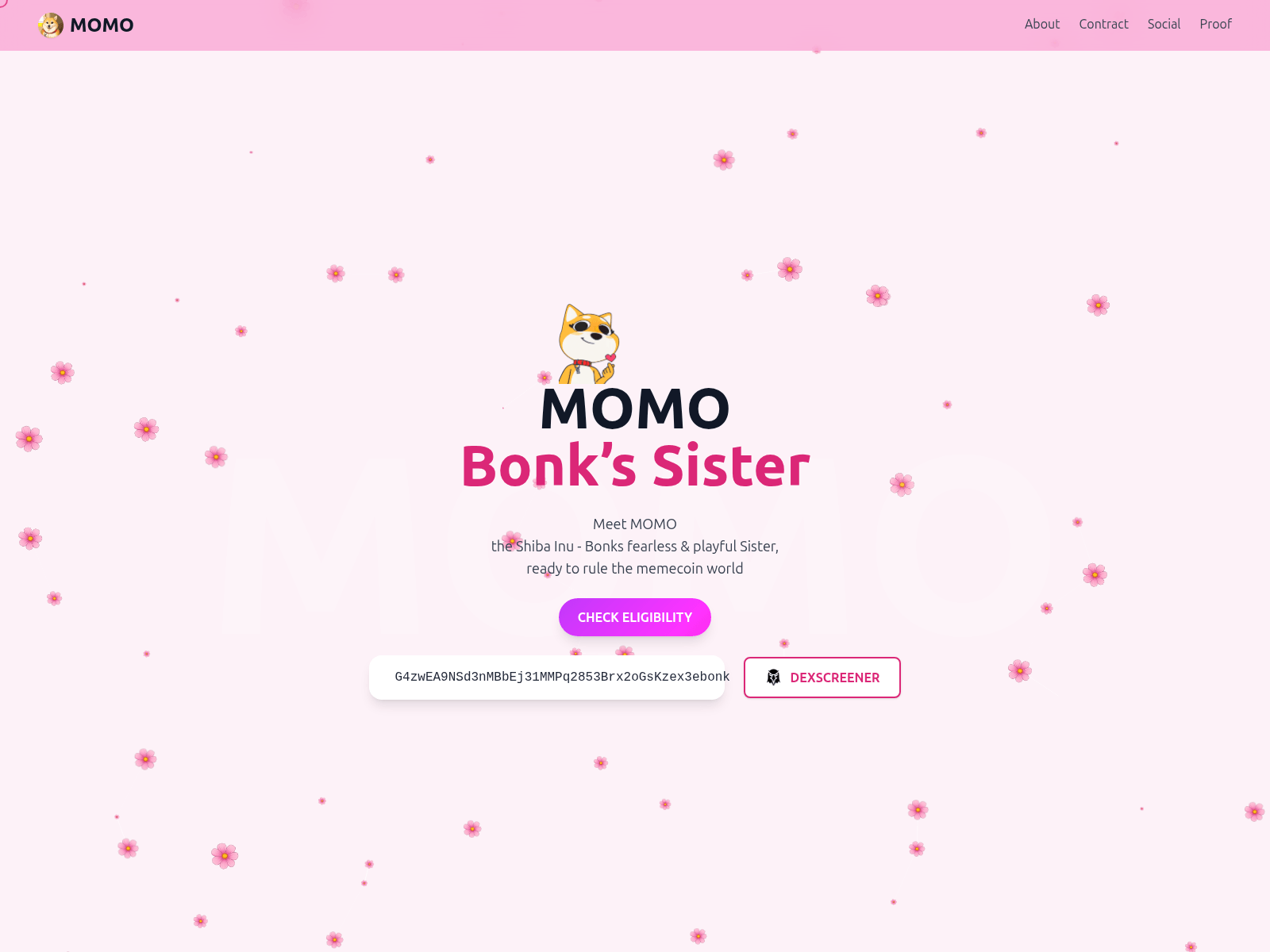 Screenshot of momosol.fun