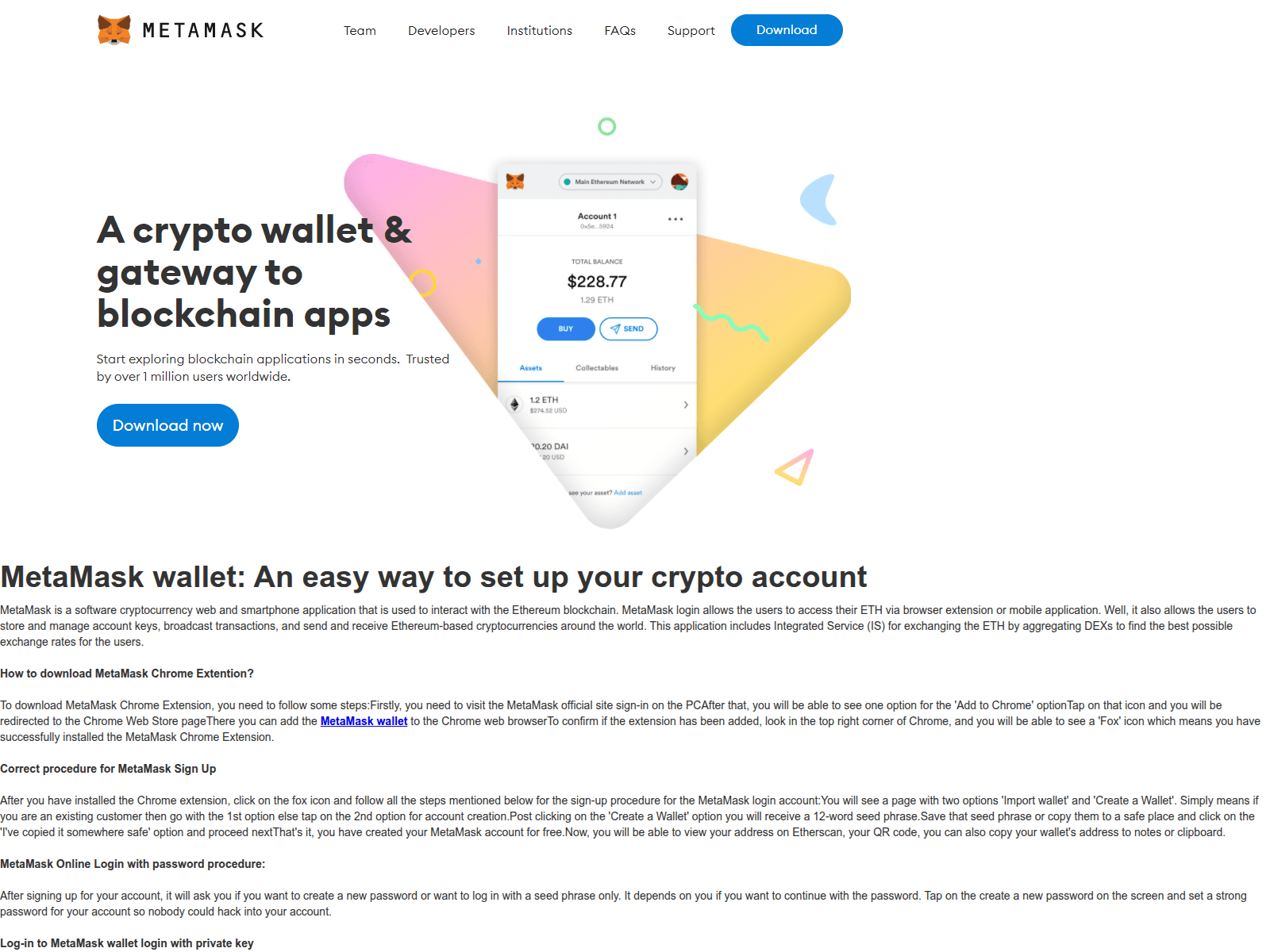Screenshot of metuumaskwallat.webflow.io