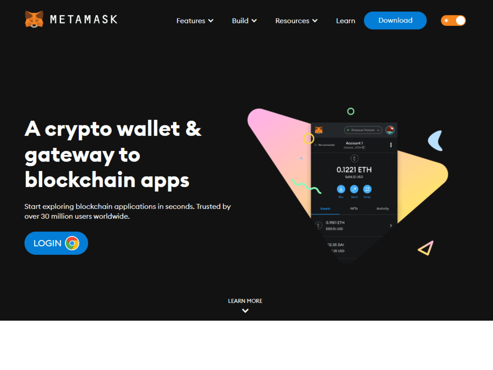 Screenshot of metamaxlogi.webflow.io