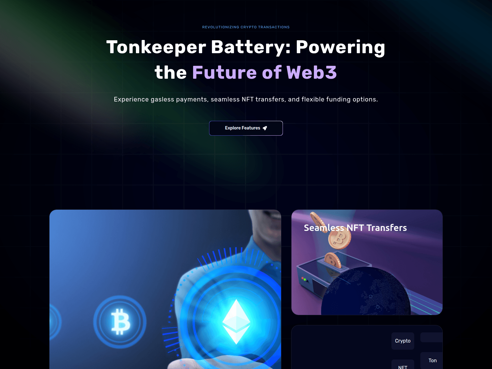Screenshot of tonkeeper-battery-sigma.vercel.app
