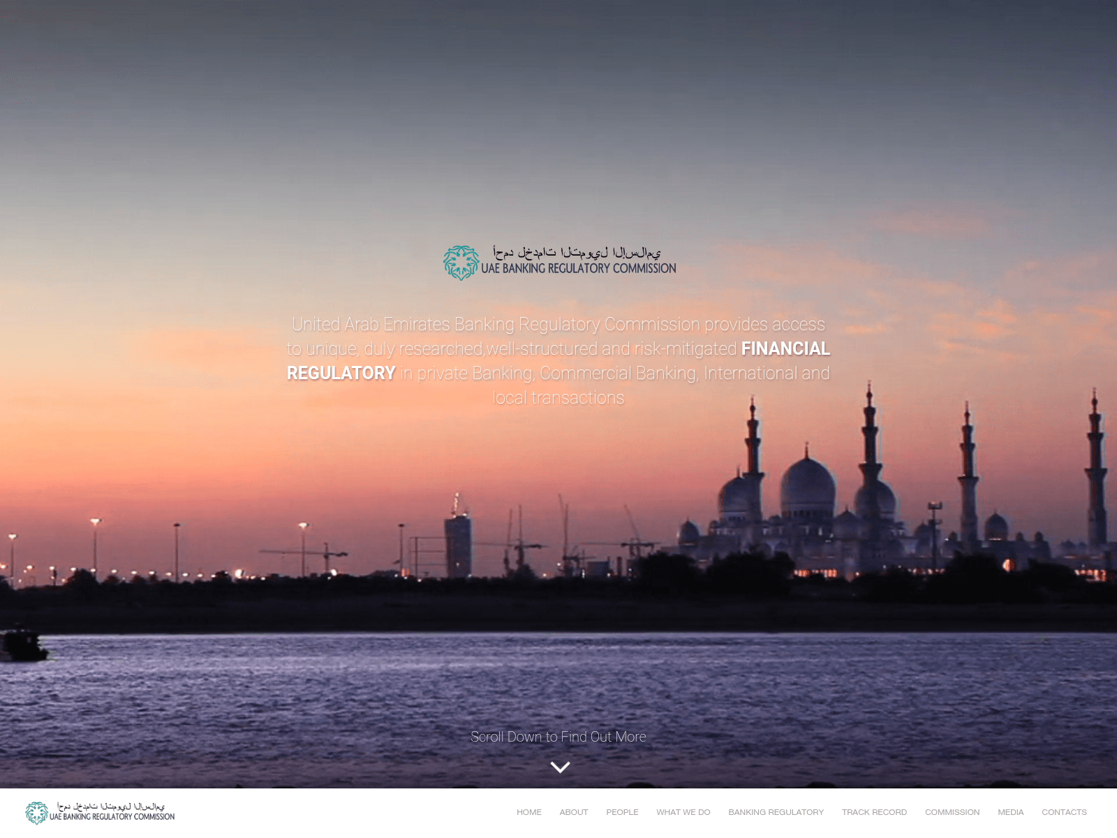 Screenshot of uaebrc.com