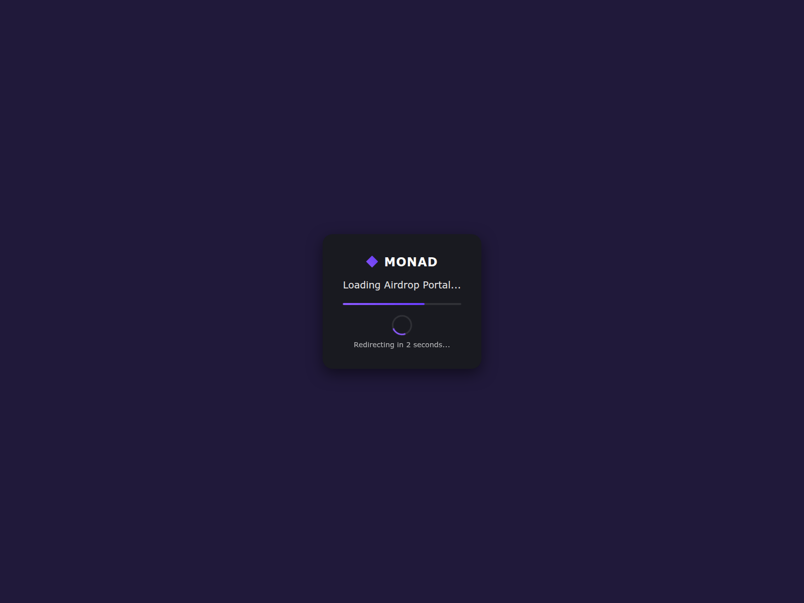 Screenshot of mon-testnet.pages.dev