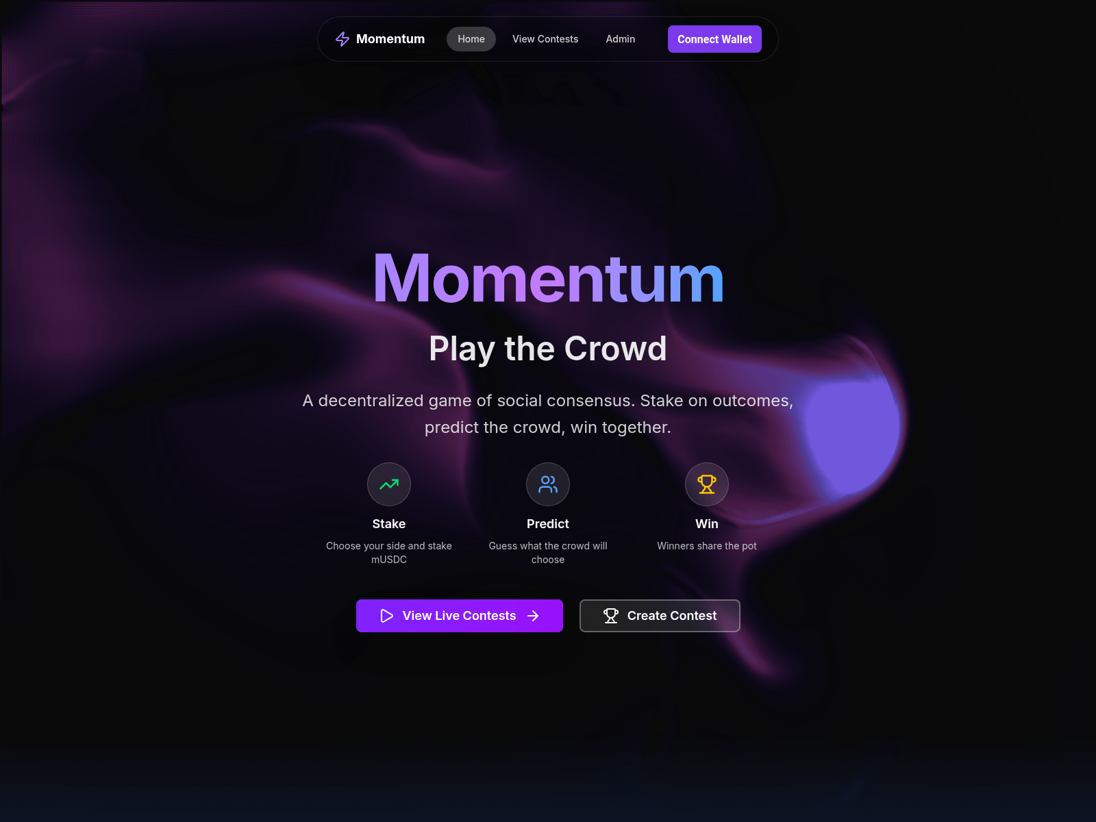 Screenshot of momentum-ten-inky.vercel.app
