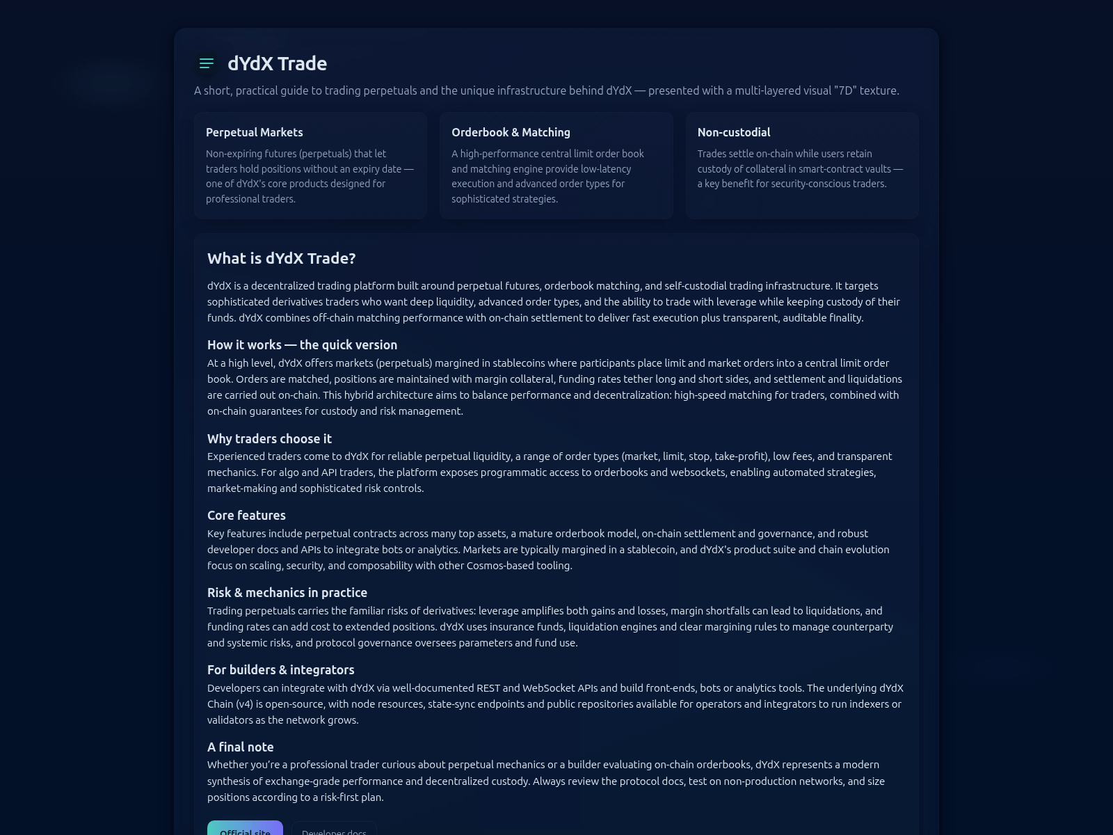 Screenshot of dydxx-trade-us.pages.dev