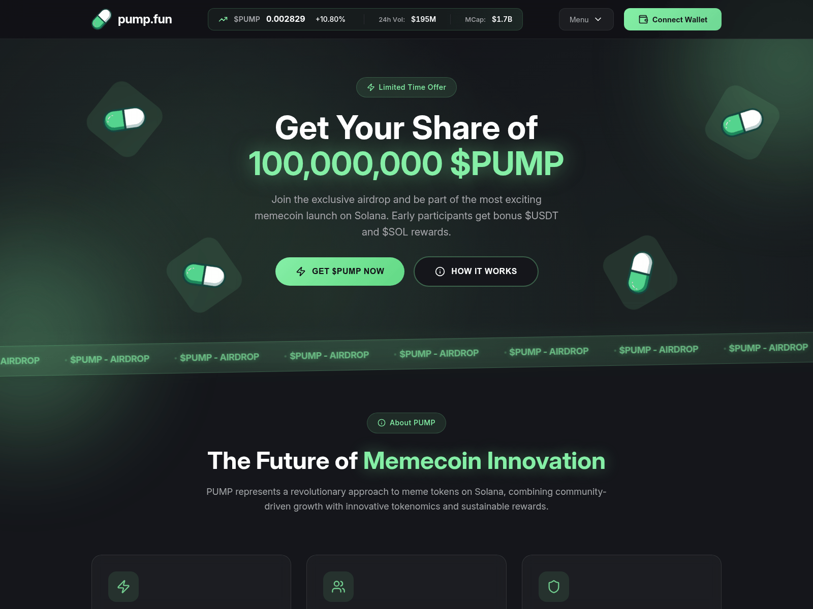 Screenshot of pumpfun-finance.com