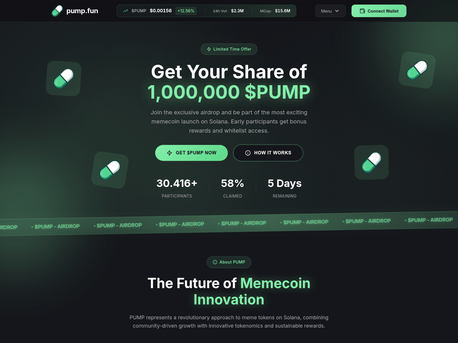 Screenshot of vouchtiketpump.netlify.app