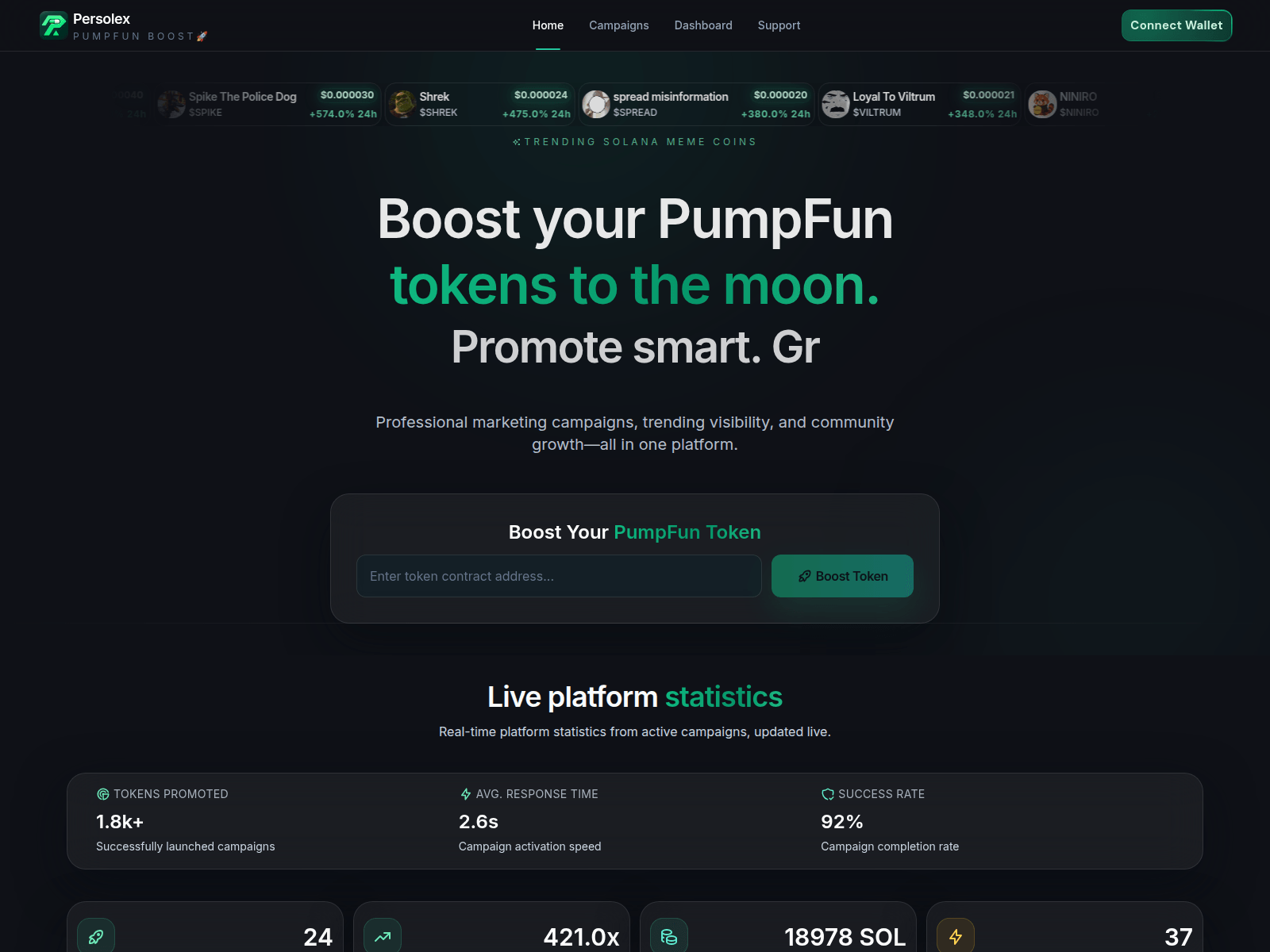 Screenshot of persolex.com