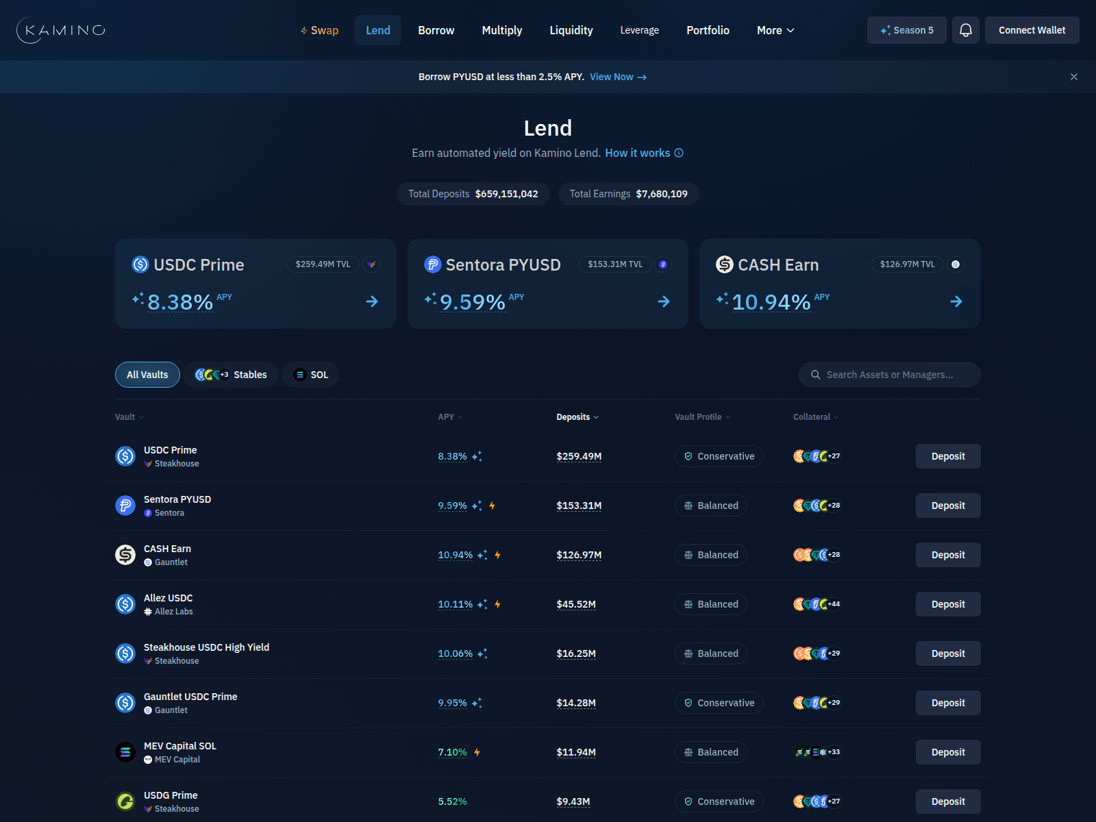 Screenshot of kam-finance.cc