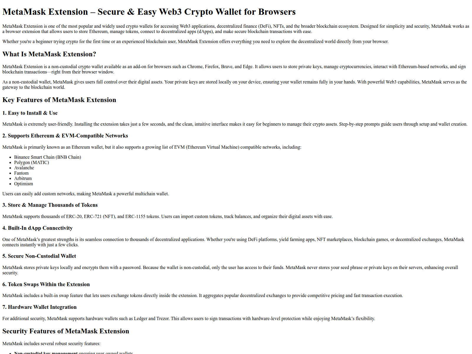 Screenshot of metamskextensionn.vercel.app