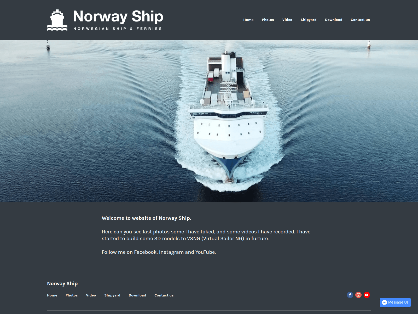 Screenshot of norway-ship.weeblysite.com