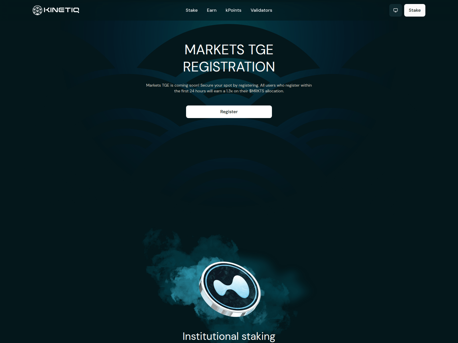 Screenshot of kinetiqs-market.xyz