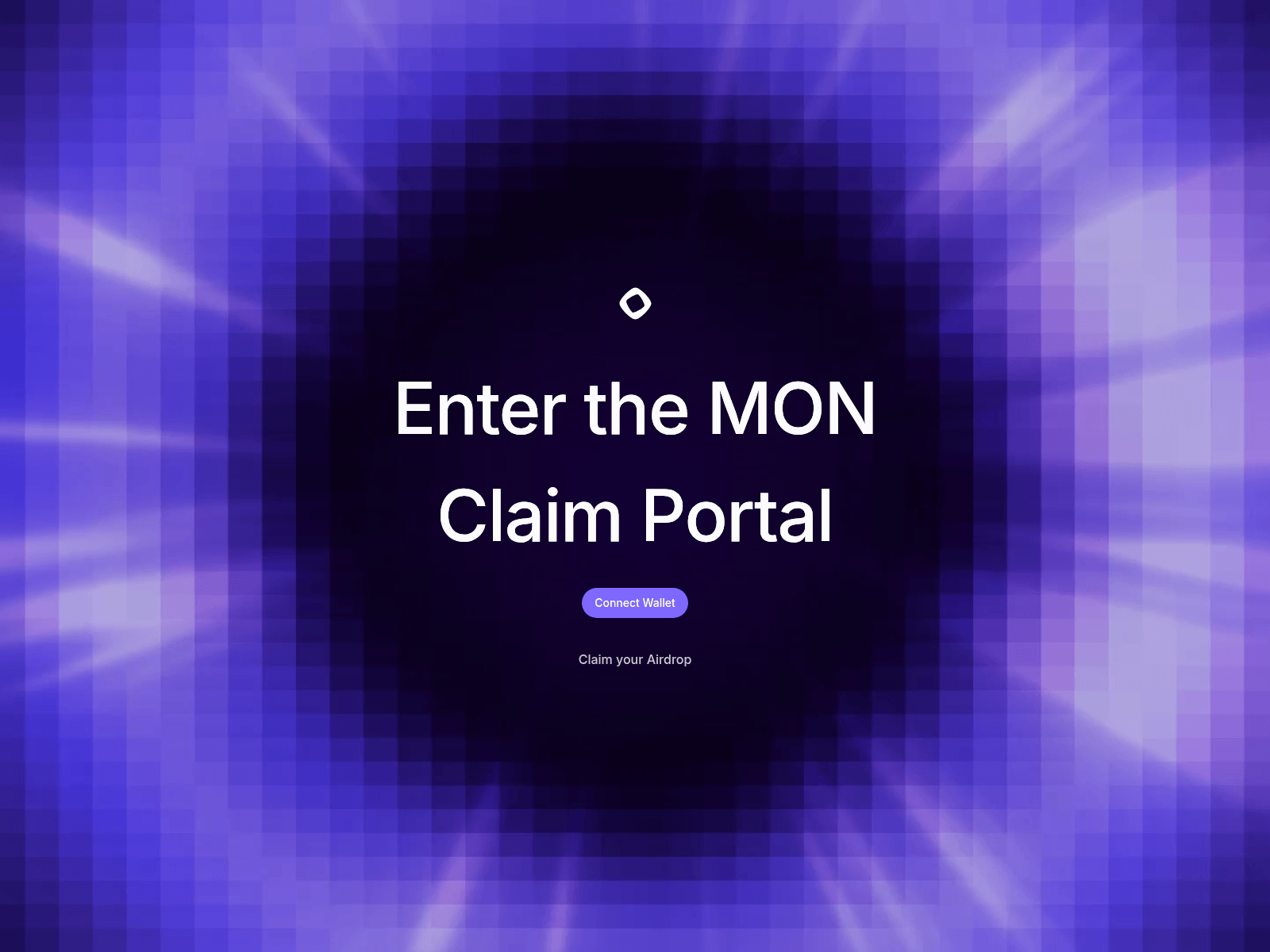 Screenshot of claim.monad-token.com
