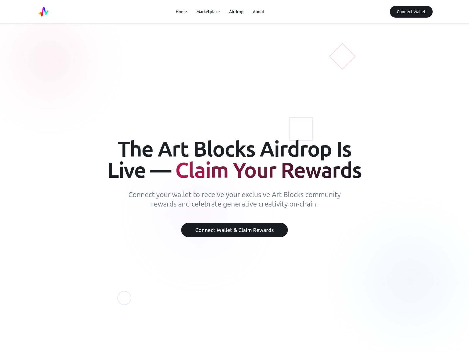 Screenshot of artblockses.app