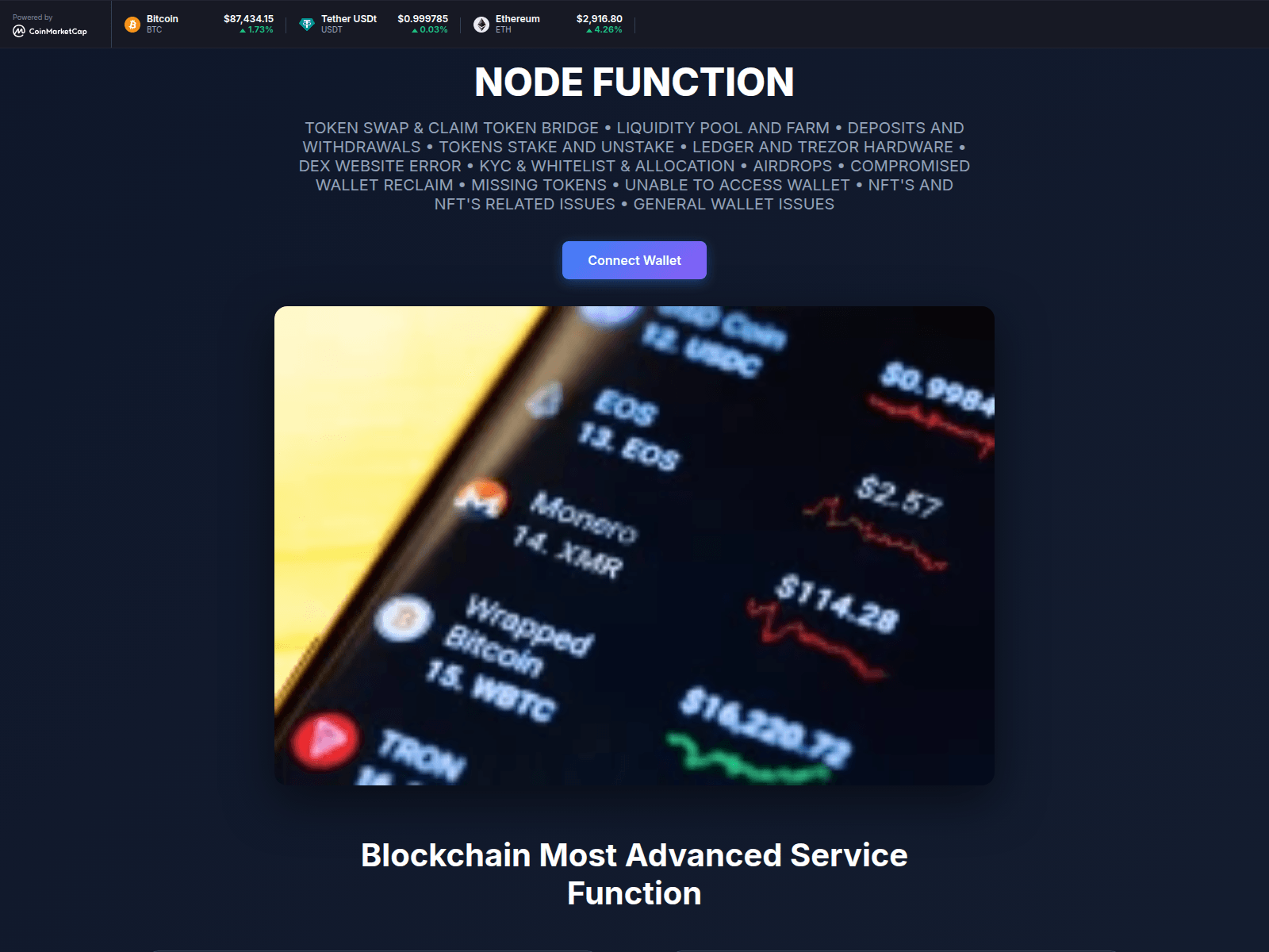 Screenshot of solverectification.org