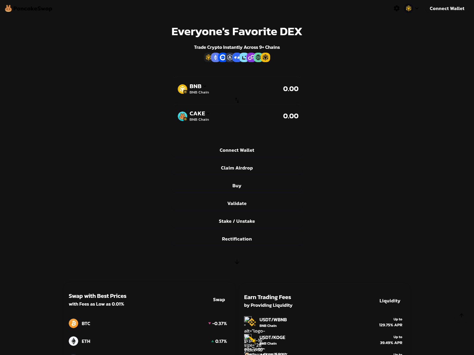 Screenshot of pancakewebv3.app
