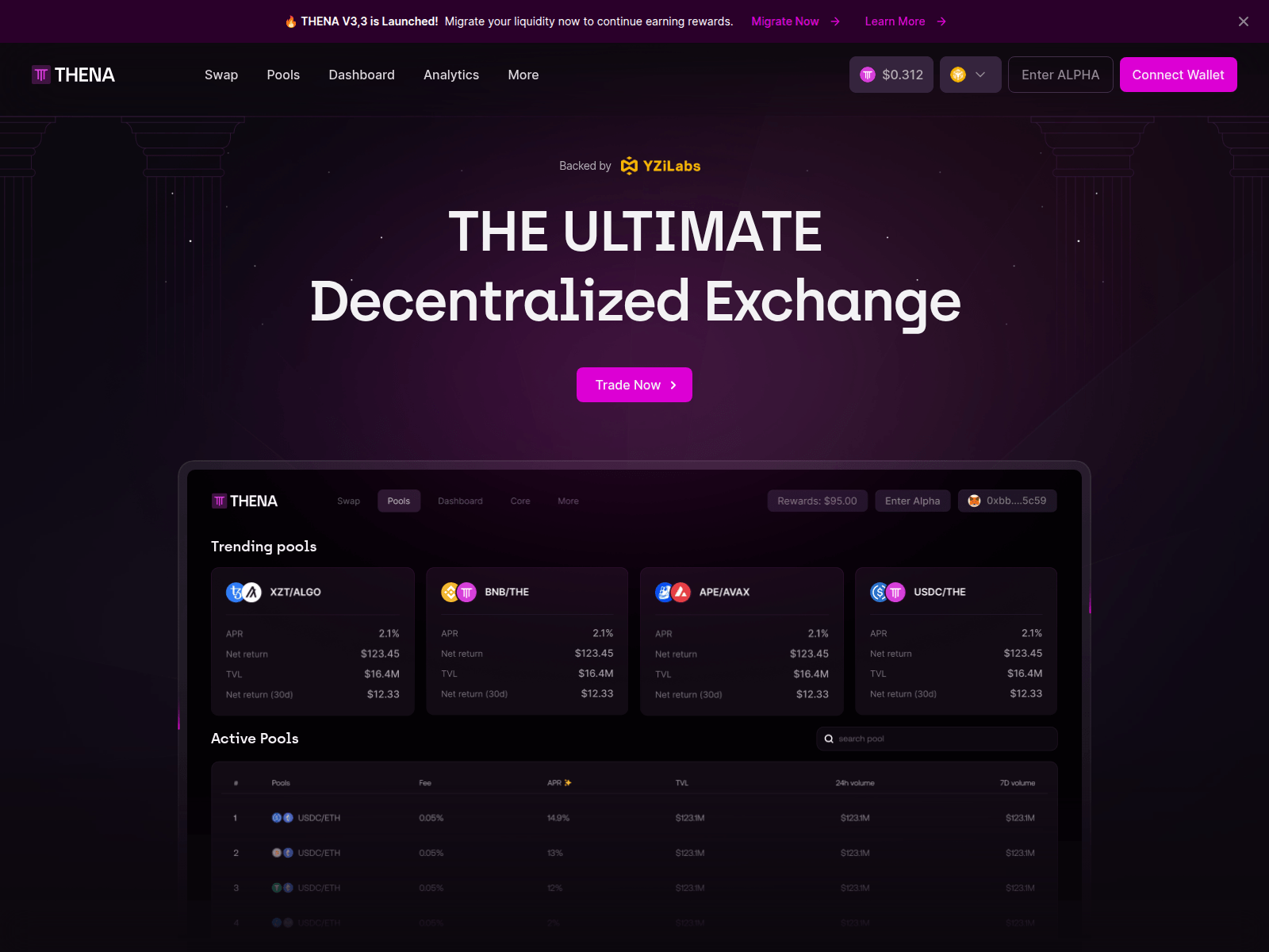 Screenshot of thena-101-v3.com