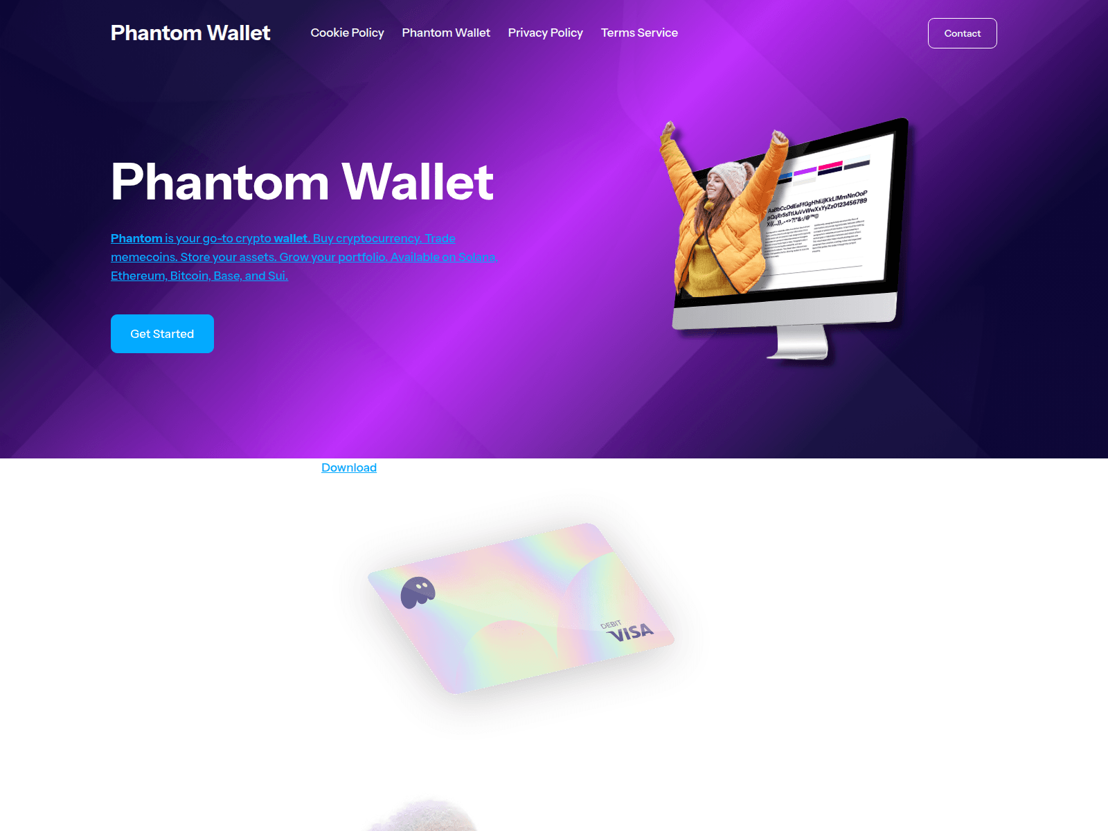 Screenshot of phantom-wallett.us